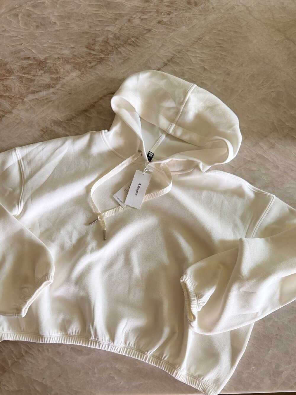 NWT Spanx Airessentials Cropped Hoodie - M
